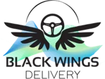 Black Wings Delivery logo