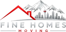 Fine Homes Moving logo