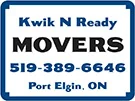 Kwik N Ready Movers logo
