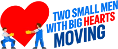 Two Small Men with Big Hearts logo